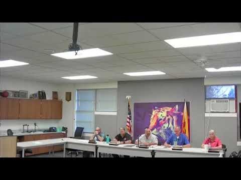 Return from Special Board Meeting