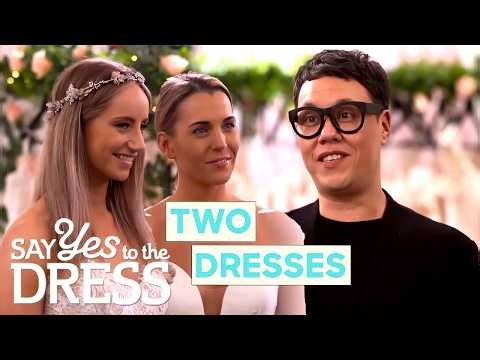 Double Bridal Appointment Ends with the Perfect Dresses | Say Yes To The Dress: Lancashire