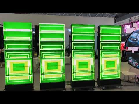 DNA Rotating LED Screen | Rotating LED screen | dynamic led screen Mechanical | Kinetic LED Screen