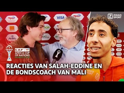 Bondscoach Mali: "Ik ben niet tevreden met een punt" 😳 | Interview Saintfiet en Salah-Eddine