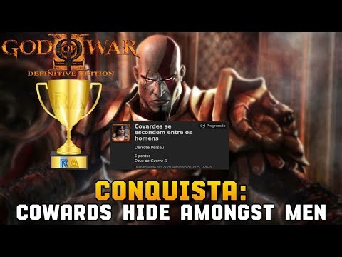 God of War II Achievement: 🏆Cowards Hide Amongst Men - 4K PT-BR