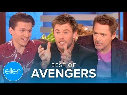 Best of the ‘Avengers’ Cast on ‘Ellen’