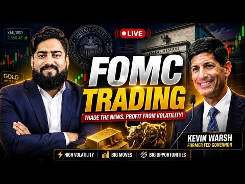 Live FOMC Gold Trading Setup XAUUSD Intraday Analysis