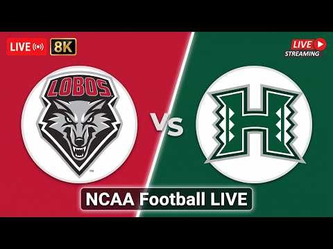 New Mexico vs Hawai'i LIVE | NCAA College Football LIVE | NCAAF LIVE