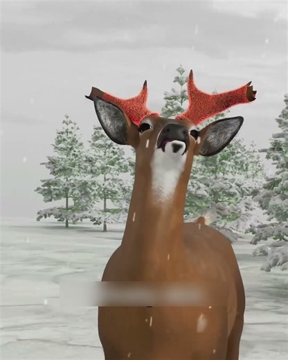 Why Do Deer Rub Their Antlers? 🦌 | #facts