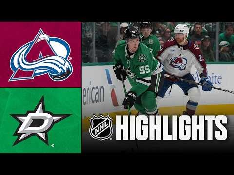 Avalanche vs. Stars | NHL Highlights | April 04, 2026