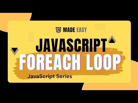 JavaScript forEach Loop Explained in Easy Way | Array Method Tutorial