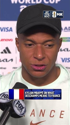 Kylian Mbappé reveals what he told Didier Deschamps after France's semifinal defeat