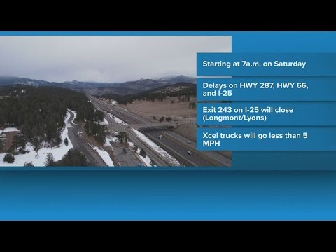 Relocation of generators and turbine to close northern Colorado highways