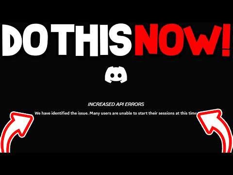 DISCORD API ERROR FIX! DISCORD DOWN!