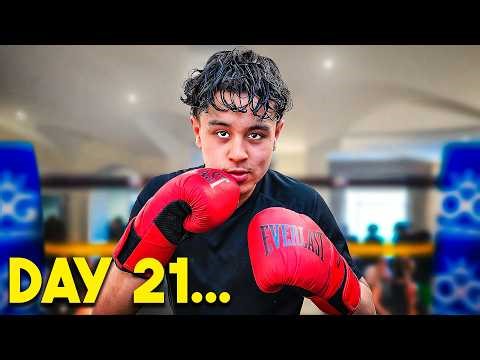 My Little Brother’s First Boxing Fight (After 21 Days Training)