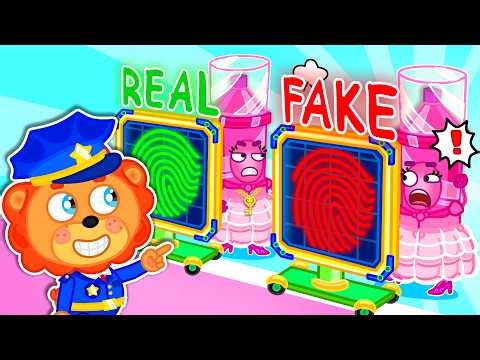 Lion Family | Unique Fingerprints - Who Is Fake Bride Crayon | Cartoon for Kids
