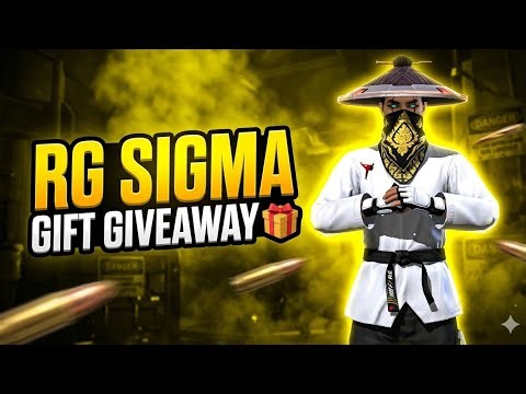 🛑 LIVE STREAM 💪 RG SIGMA IS BACK || GIFT 🎁 GIVEAWAY MY SUBSCRIBER'S || #livestream