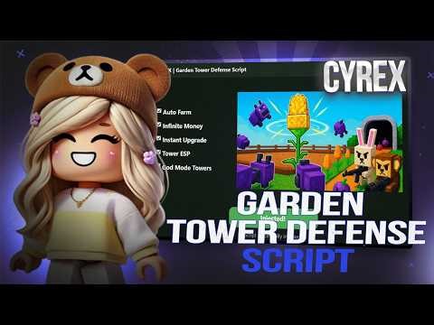 Garden Tower Defense Script – Auto Wave Clear, Farm Boost & Unlocks