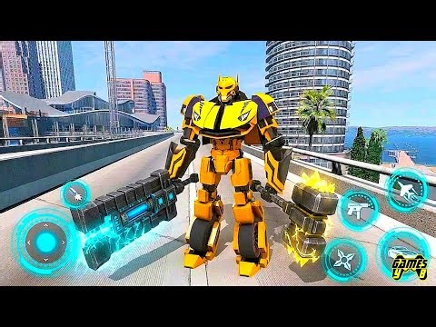 Robot Justice War: Futuristic Robot Transformers Game 2026 - Android Gameplay