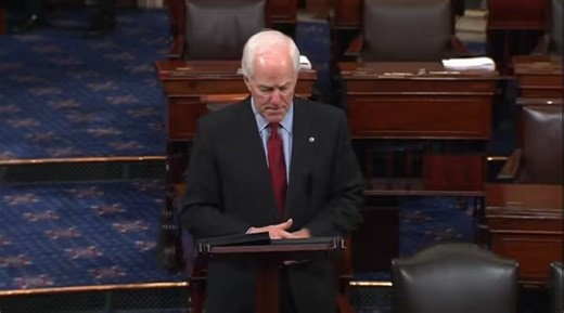 I FOUND IT After exposing a Senator Cornyn advertisement in Spanish advocating for amnesty, I found a video of Cornyn on the Senate floor promoting amnesty for illegal aliens:“The proposal we made included…a path to legal status for DACA recipients.”No amnesty!