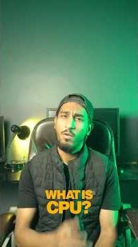 What Is CPU? 🔥 Decides Your PC Performance | Watch Now (60s) No Regrets, Save Money