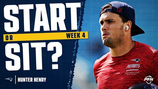 Hunter Henry Fantasy Week 4 Start or Sit: Look Elsewhere Until This Offense Gets Fixed