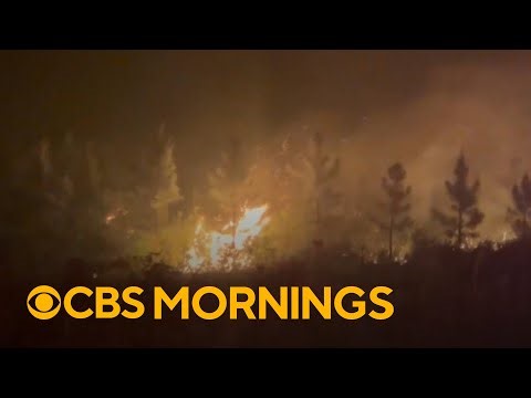 Raging Florida wildfires strand hundreds of Amtrak passengers