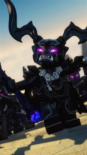 How many villains can you spot? 👀 We lost track… 🐉💥 #LEGONINJAGO #Shorts