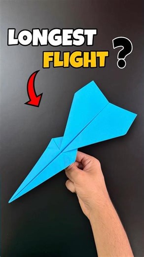 How to Make a Longest Flight Paper Plane