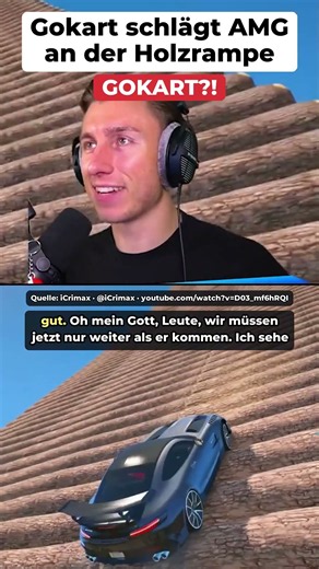 GOKART schlägt AMG an der 90° Holzrampe?! (iCrimax GTA 5)