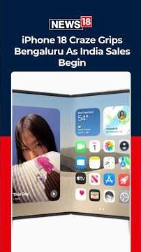 iPhone 18 Pro Sale Begins In India: Massive Crowds Gather At Bengaluru Apple Store | N18S