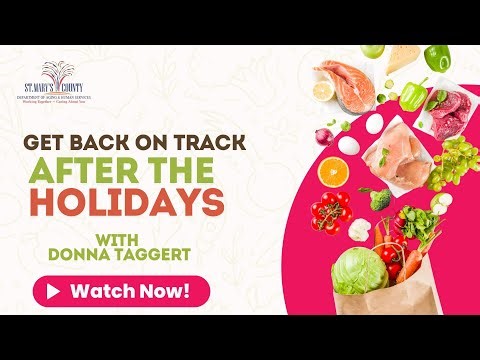 Get Back on Track After the Holidays