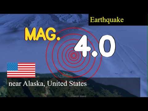 earthquake near Alaska, United States live updates today : 4.0 magnitude earthquake struck near Alas