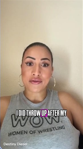 SHE THREW UP?! Destiny Diesel on the Official WOW Podcast | Episode 7 | WOW - Women Of Wrestling