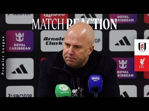 Fulham draw, Ekitike Injury Update | Arne Slot's Press Conference | Fulham 2-2 Liverpool