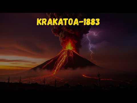 This is how THE EXPLOSION THAT ERASED AN ISLAND FROM THE MAP in 1883 happened (AI reconstruction)