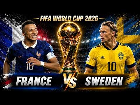 FIFA World Cup 2026 LIVE | France Vs Sweden LIVE | France Vs Sweden LIVE Score