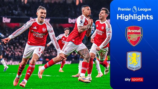 Arsenal 4-1 Aston Villa | Premier League highlights