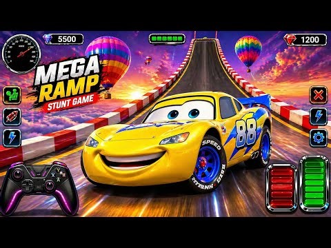 💥🔥Extreme Mega Ramp Challenge 😱 |💥💥 Long Gameplay Video ll MEGA RAMP # gaming