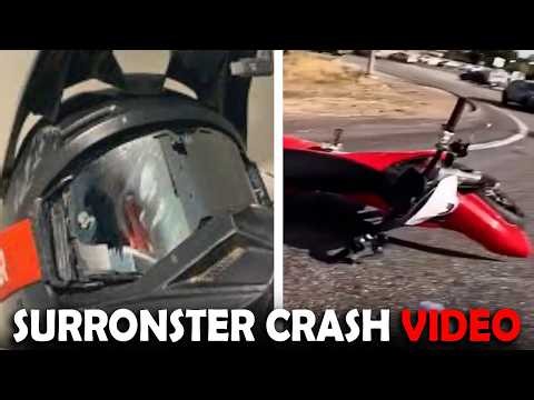 What Happened To Surronster ? Surronster crash video footage released