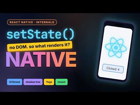 How React Native Actually Renders: from setState to Native Pixels (Fabric)