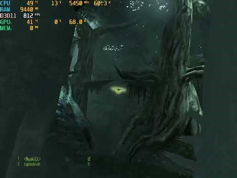 Aliens vs Predator 2010 weird glitch as Alien