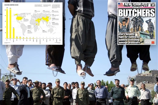 Iran pushed global executions to a 44-year high in 2025 — more than doubling the number of people it killed in 2024