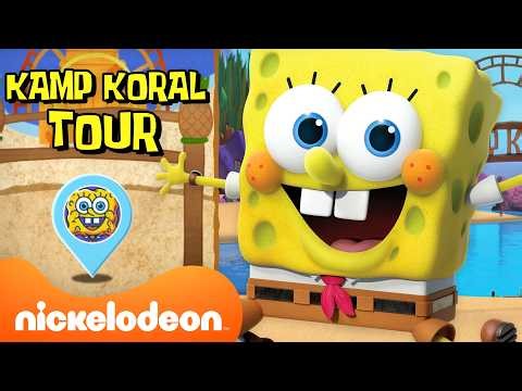 Touring Kamp Koral with GPS📍⛺️ | 60 Minutes | Nicktoons