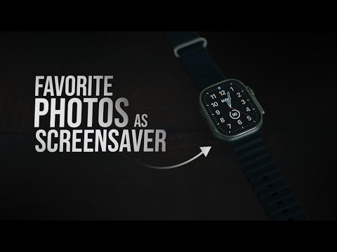 How to Put Favorite Photos as Screensaver on Apple Watch (tutorial)