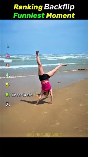 Don't Try This: Worst Backflip Fails Ever 😬 #Ranking #gymnastics #fails #shorts