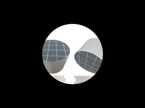 Diameter 180mm DPF Particulate Filter Silicon Carbide for Exhaust Particle Capture remove smoke fil