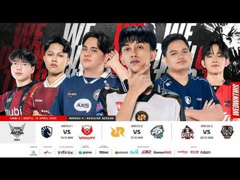 [🔴LIVE] MPL INDONESIA SEASON 17 | REGULAR SEASON HARI KE 2 MINGGU 4