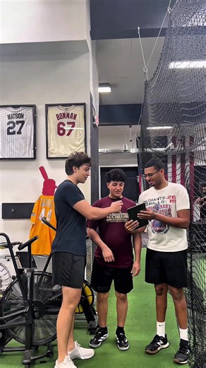 New video of our athletes putting their baseball knowledge to the test—trying to guess which MLB player is on the screen. Reveal time 👀 It’s Matt Bowman, a pitcher who trains right here at our facility. Drop your guesses in the comments and let us know if you got it right ⚾️ #mlb #baseball