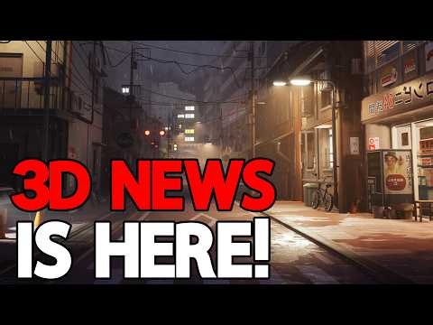 Free Unreal Stuff, New Blender & 3D Tools & more