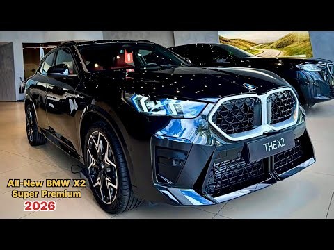 New Arrival! 2026 All New BMW X2 Super Premium: New Technology Brutal Comfort Interior, Exterior!