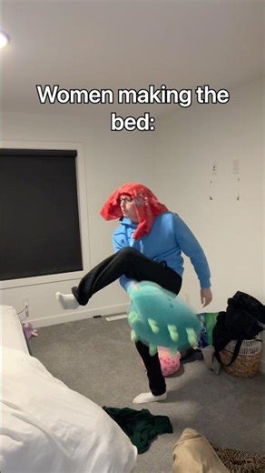Women Making The Bed Vs Men #Shorts