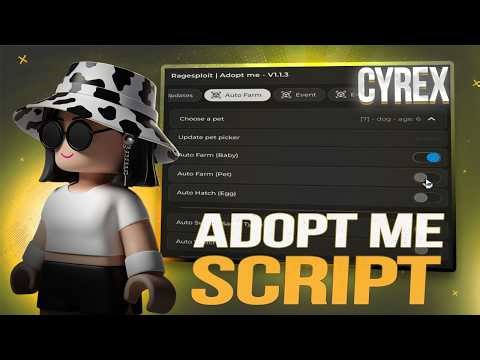 Adopt Me Script | Roblox x Adopt Me Scripts [Menu] | Trade Scam, Auto Farm, Visual Pet & More