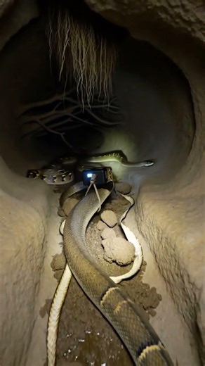 POV Inside a Deadly Inland Taipan Burrow | Real Micro Camera Snake Footage